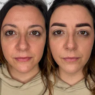 Trucco permanente sopracciglia sfumate — foto 2 di 18